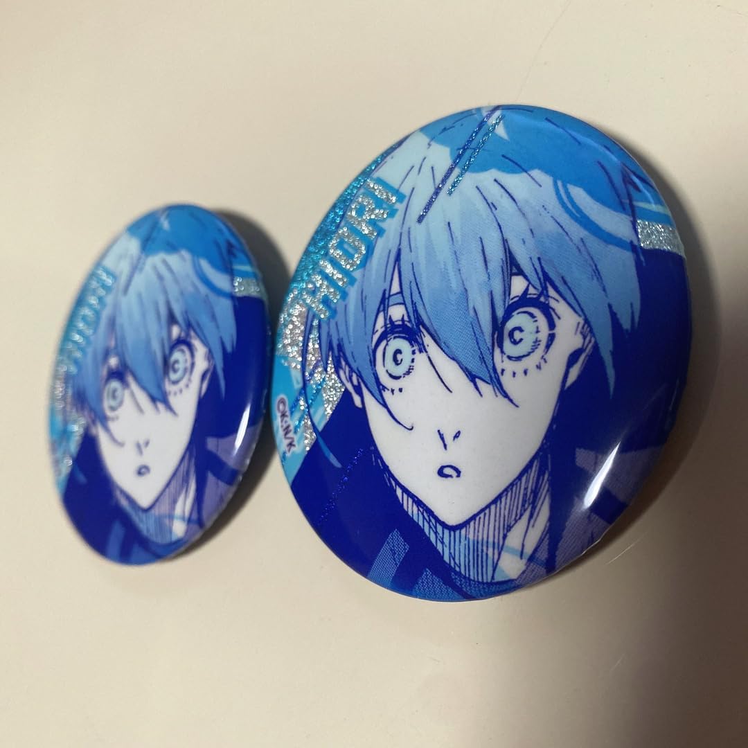 Amazon.co.jp: ブルーロック AnimeJapan グリッター缶バッジ 氷織羊 
