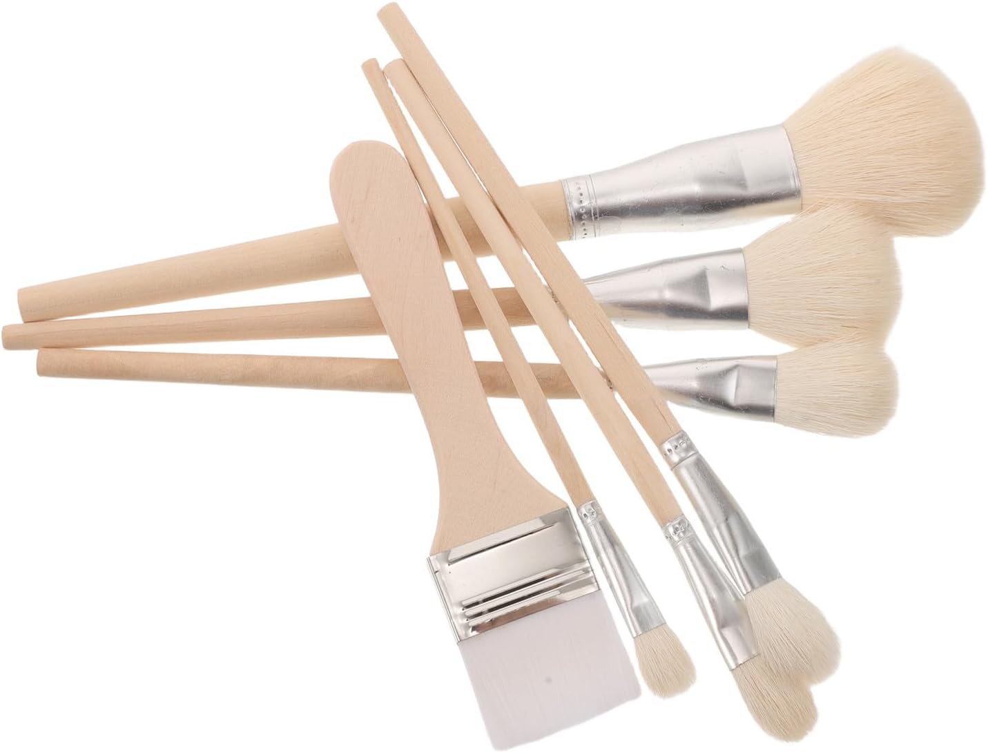 Underglaze Ceramic Brush Set for Beginners, Square Head