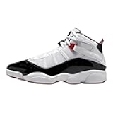 6 Rings Mens Shoes (322992-164, White/Black/Varsity Red)