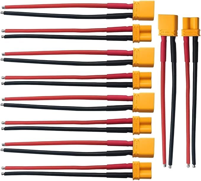 Adaptateur Tamiya mâle/mini Tamiya femelle Airsoft Adaptateur Tamiya mâle/mini Tamiya femelle Airsoft