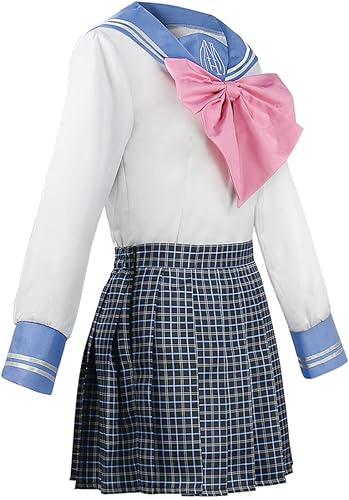 Miniatura 6 de Weixu Disfraz de anime Maizono Sayaka para cosplay, uniforme escolar, disfraz de Halloween y carnaval