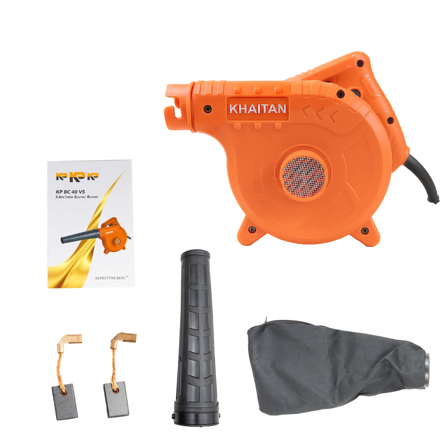 KHAITAN KPBC40VS Variable Speed Air Blower with Vacuum Cleaning | 600W | 0-18000 RPM | 100% Copper Winding | 6 Months Warranty-image-21