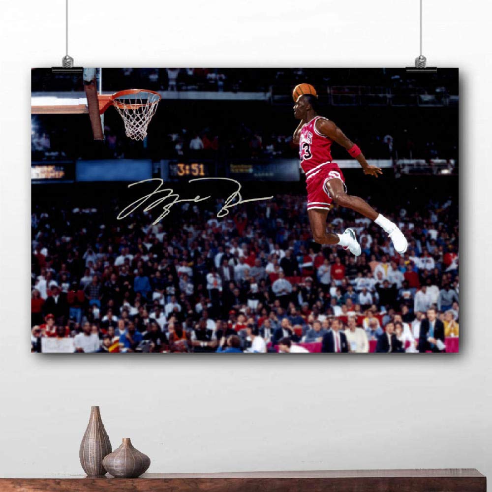 【新品未開封】マイケルジョーダン \"Art of the Dunk\" ポスター Michael Jordan Dunk Moon Poster