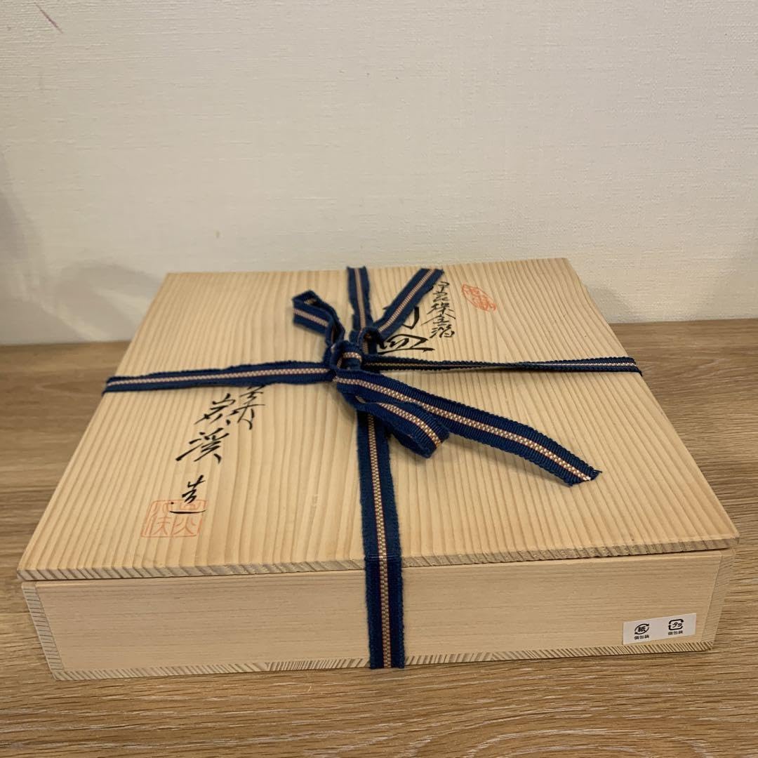 京焼・清水焼 今橋炭渓（炭渓窯） 角皿    123 京焼・清水焼 今橋炭渓（炭渓窯） 角皿 123