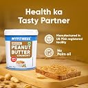 MYFITNESS Original Classic Peanut Butter Crunchy 1.25kg | 28g Protein to Boost Energy | Healthy Nut Butter Spread | Vegan | Cholesterol Free, Gluten Free | Zero Trans Fat gallery image