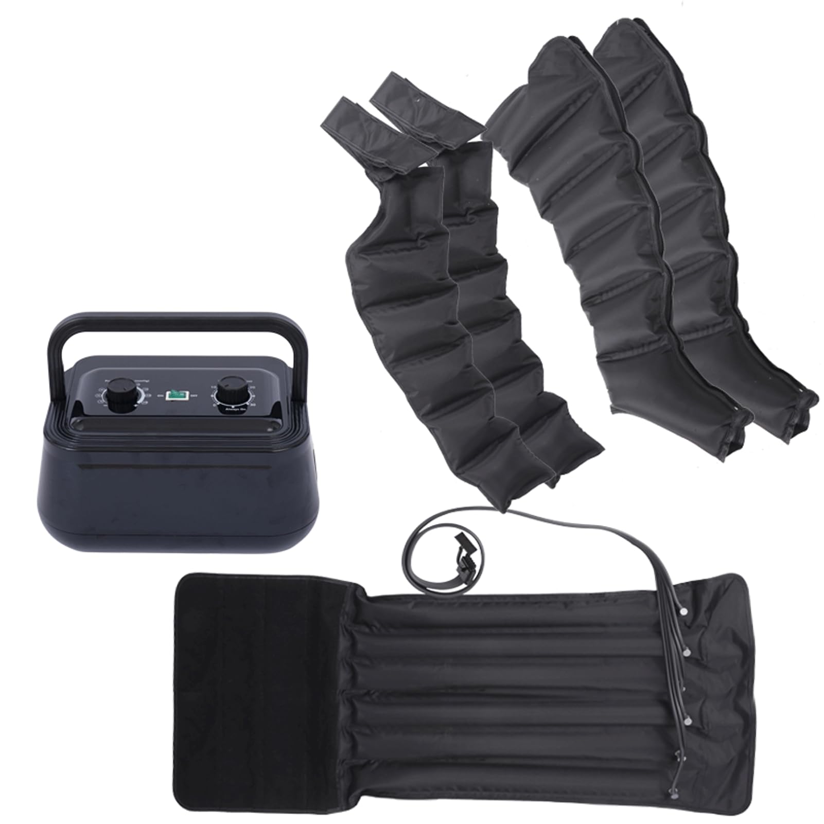 SXSLTSA Air Compression Leg Massager, Compression Boots for Circulation, Professional Lymphatic Drainage Machine Air Pressure Detox Massage