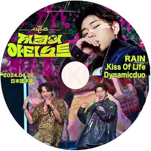 K-POP DVD THE SEASONS ZICÕA[eBXg RAIN/Kiss Of Life/Dynamicduo 2024.04.26 {ꎚ ؍ԑg^DVD KPOP DVD