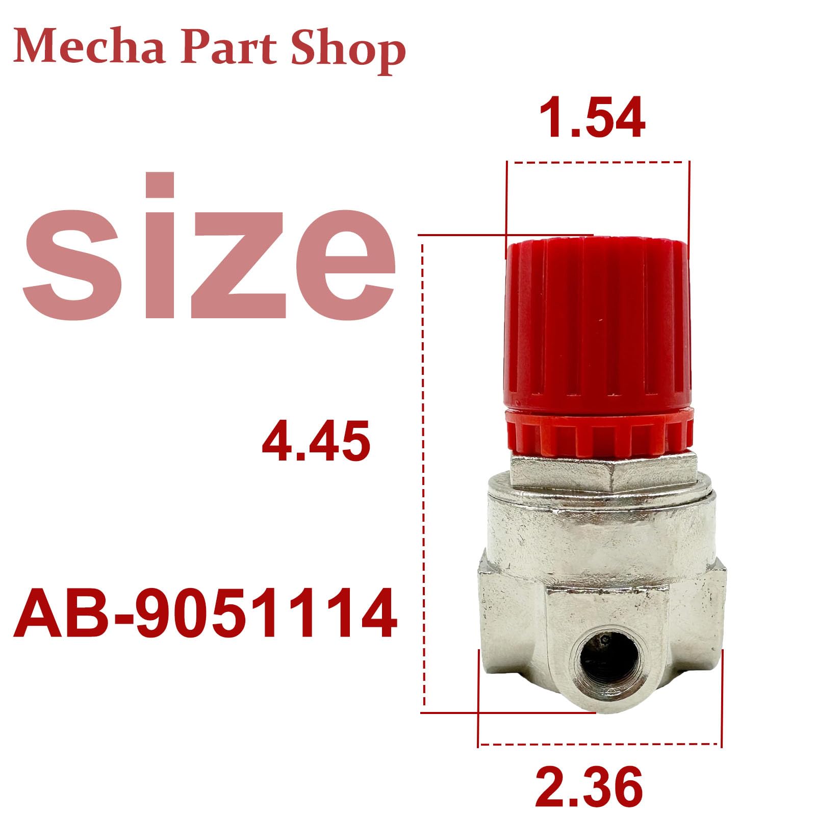 Air Compressor Pressure Regulator - AB-9051114 Replacement -6
