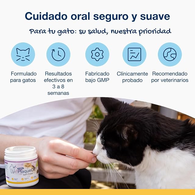 Foto 3 de 8 de Proden PlaqueOff Masticables Blandos Dentales para Gatos para Ayudar a Eliminar el Mal Aliento