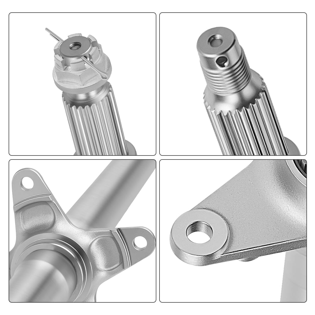 Arbre d’essieu arrière compatible pour Honda Sportrax 400 TRX400EX 1999-2008 TRX400X 2009 2012-2014 42310-HN1-A40 42310-HN1-000