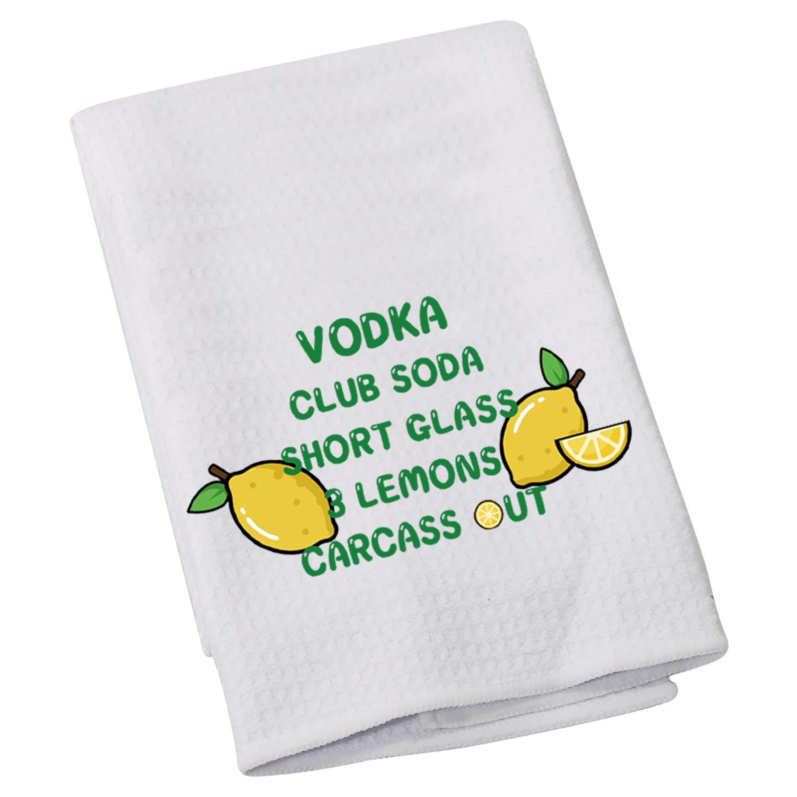 Serviette de cuisine cocktail : idée cadeau de pendaison de crémaillère