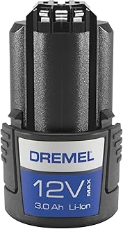 Dremel 12V3 Lithium-Ion Replacement Battery (12V 3Ah Battery - Accessory for Dremel Multifunction Tool 8260)