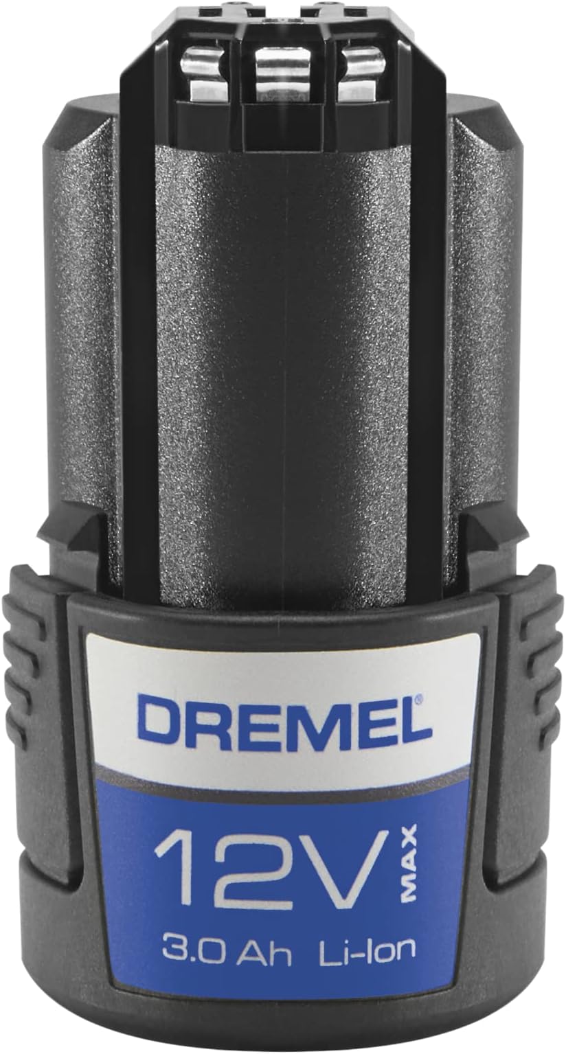 12V3 Lithium-Ion Replacement Battery (12V 3Ah Battery - Accessory for Dremel Multifunction Tool 8260)