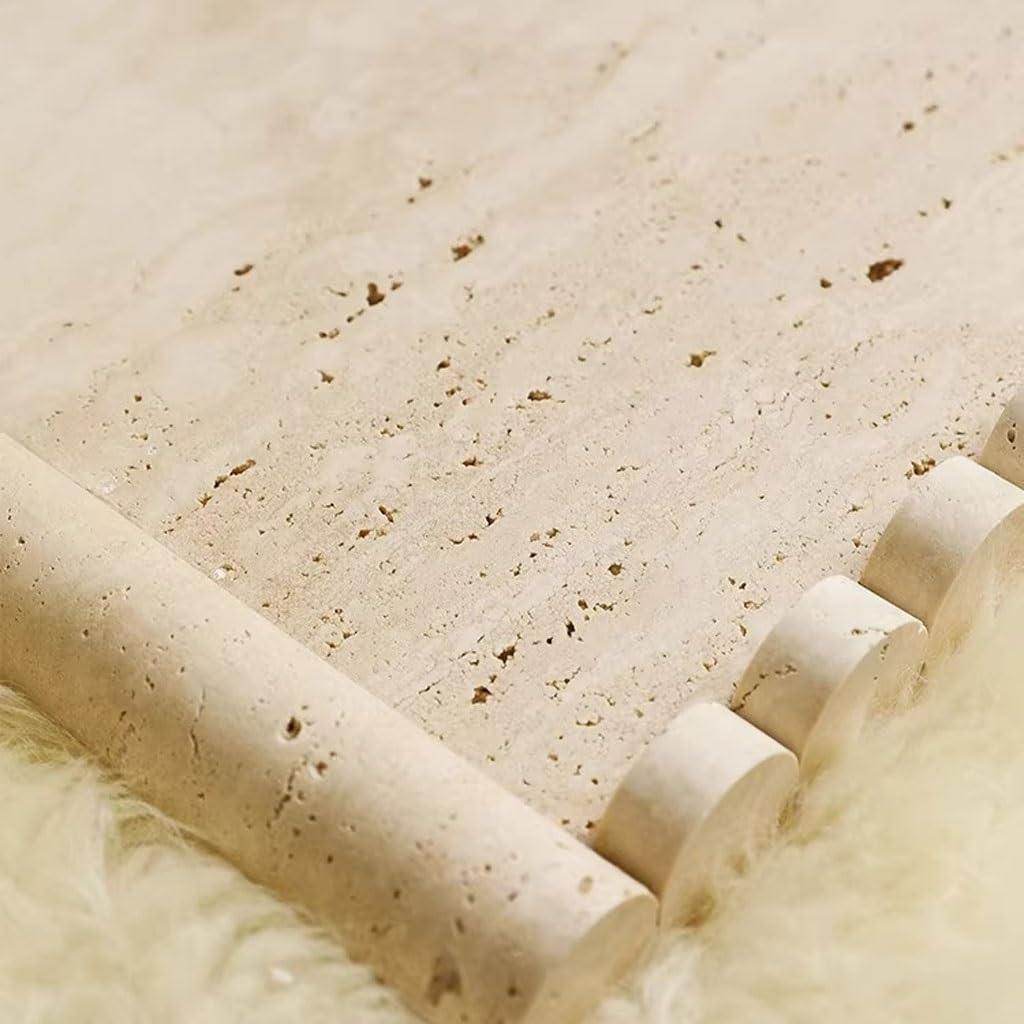 Bandejas Servir Comida Bandeja De Almacenamiento Travertino Simple Nórdica, For Fregadero Baño Y Hogar Mesa Cama
