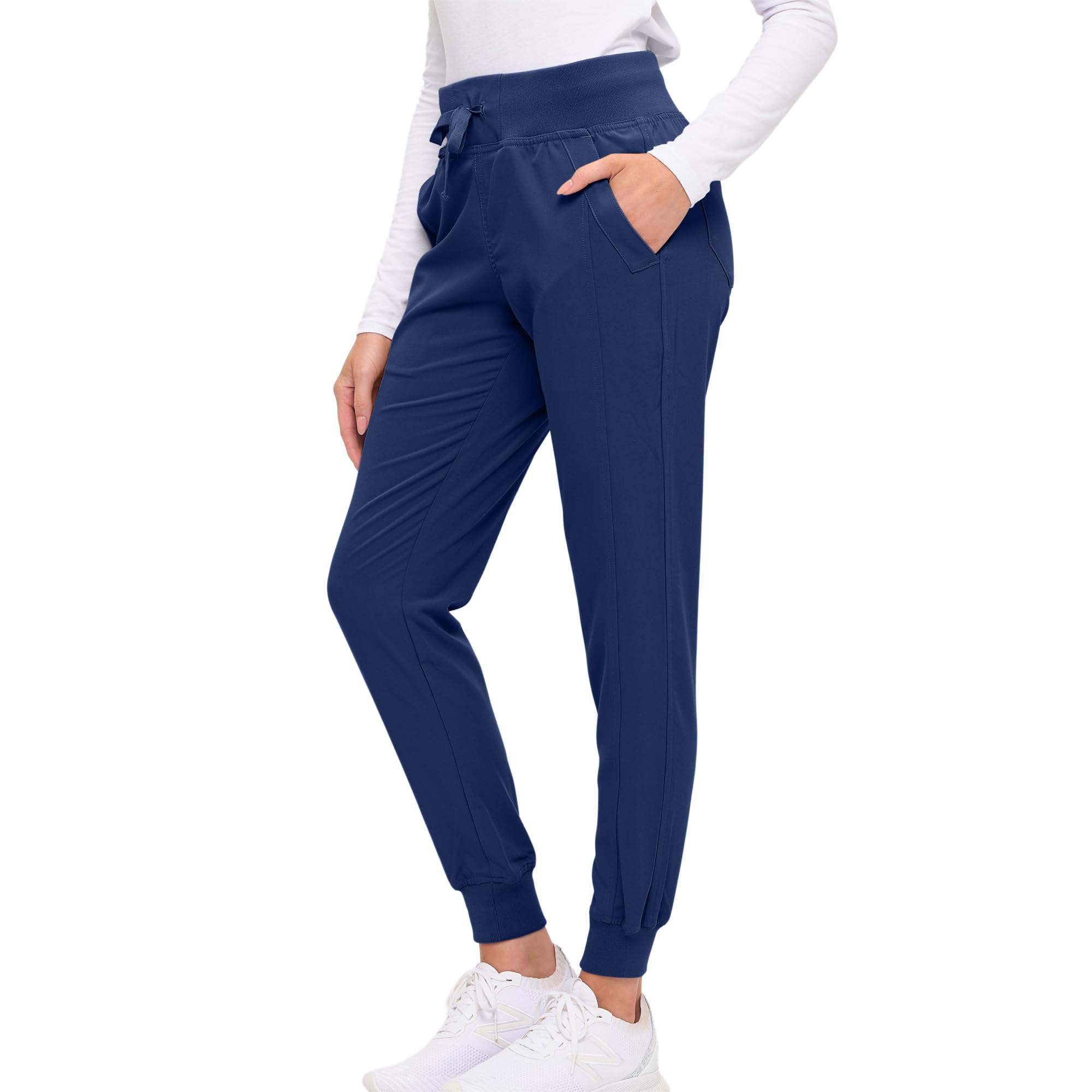 Monarch Uniforms Women’s Soft Stretch Jogger Scrub Pants – Ultra Comfortable, Flexible Medical Uniform Pants