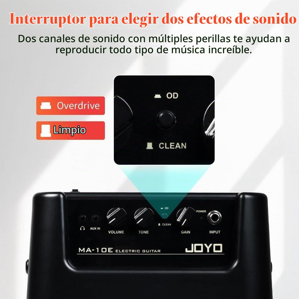 Joyo Amplificador de Guitarra MA-10E