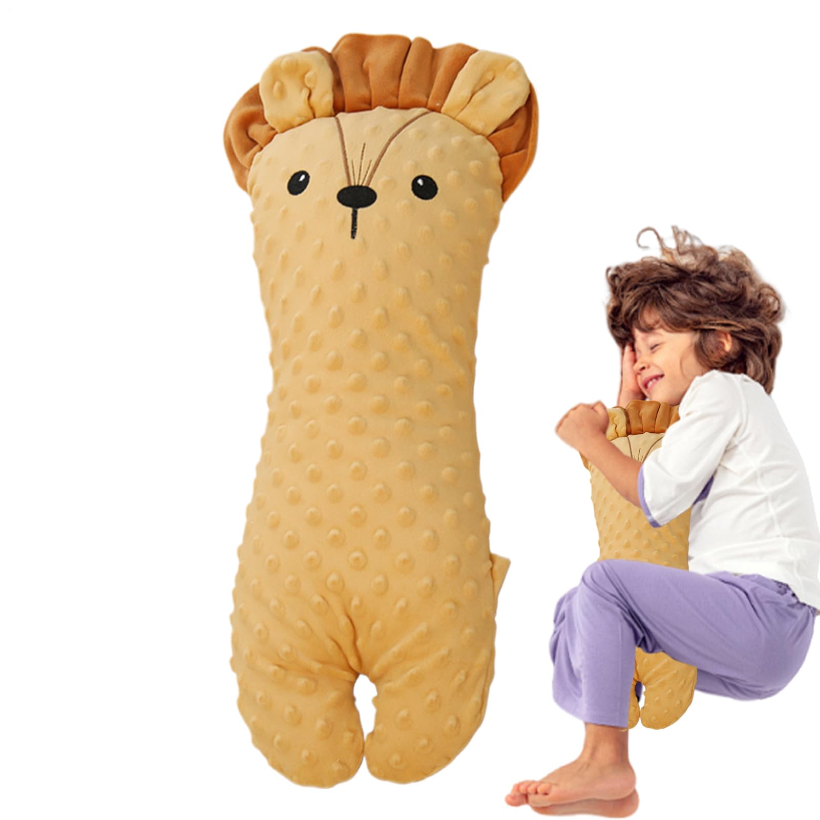 Side Lying Pillow Baby - Sleep Companion Calming Pillow Baby Comfort Stuffed Animal | Kids Cute Body, Skin-Friendly Long Hugging Doll for Lovers, Families