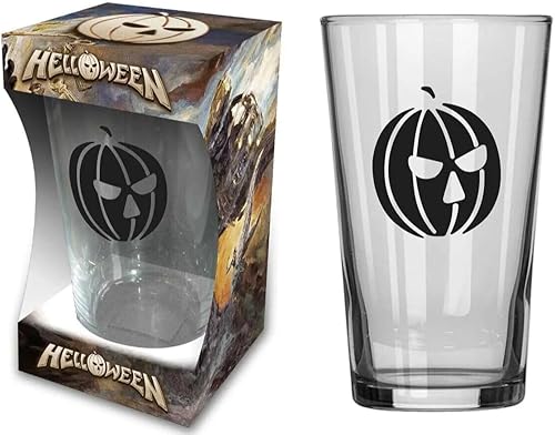 razamataz Helloween - Pinta de cristal con diseño de calabaza, 19.3 fl oz