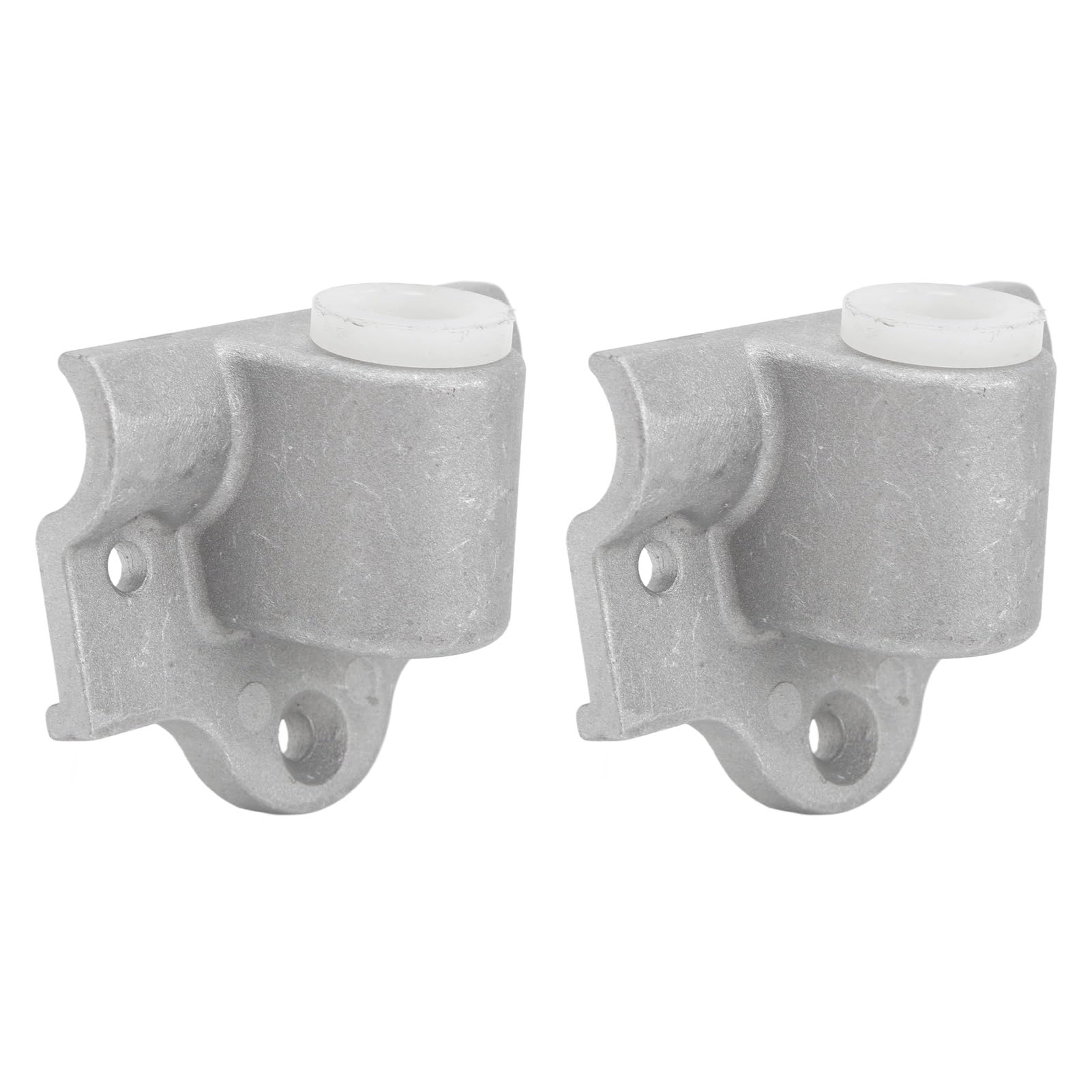 2pcs Boot Aluminium Ruderschlosse, 14mm Marine Round Gunwale Jon Ruderboot Oarlock Sockel, Ruderschlosse für Boot
