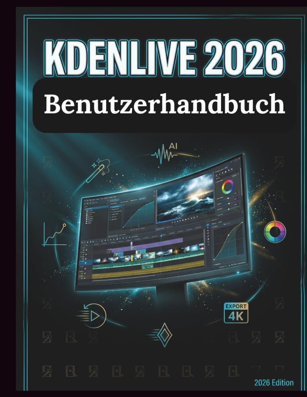 Kdenlive 2026 Benutzerhandbuch: Das Handbuch für Kreative zur Open-Source-Videoproduktion: Workflows, Tastenkombinationen und Effekte für hochwertige Inhalte