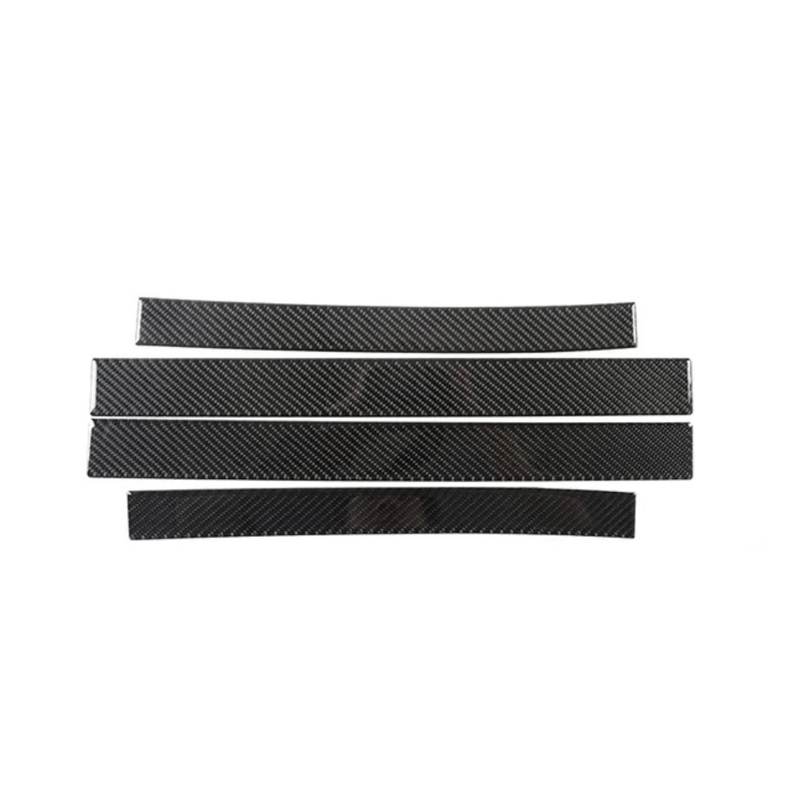 for BMW for X1 for U10 for U11 2023-2024 Soft Carbon Fiber Car Door Sill Threshold Stickers Interior Decorative Accessories Car Interior Accessories(Style 3)