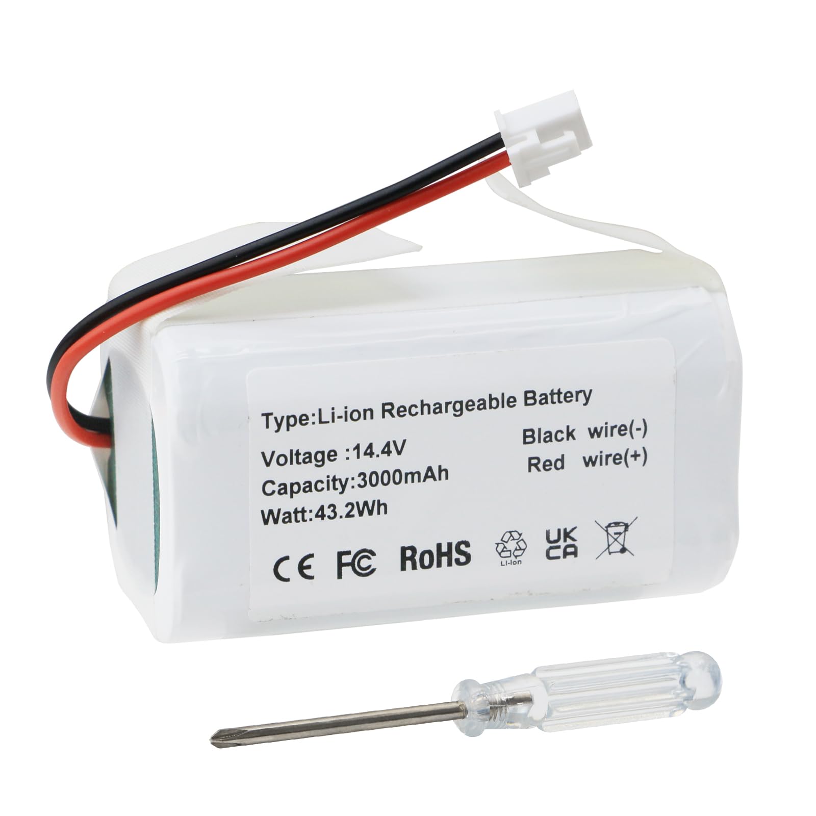 RVBAT85004 Battery Replacement for Shark AI Robot Vacuum AV251 AV250 AV2510