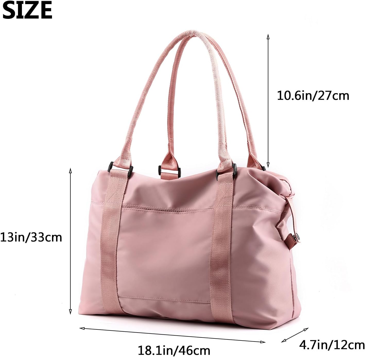 forestfish Duffle Tote Bag Weekender Bags for Women Travel with Trolley Sleeve | Travel, with Trolley Sleeve - Image 3