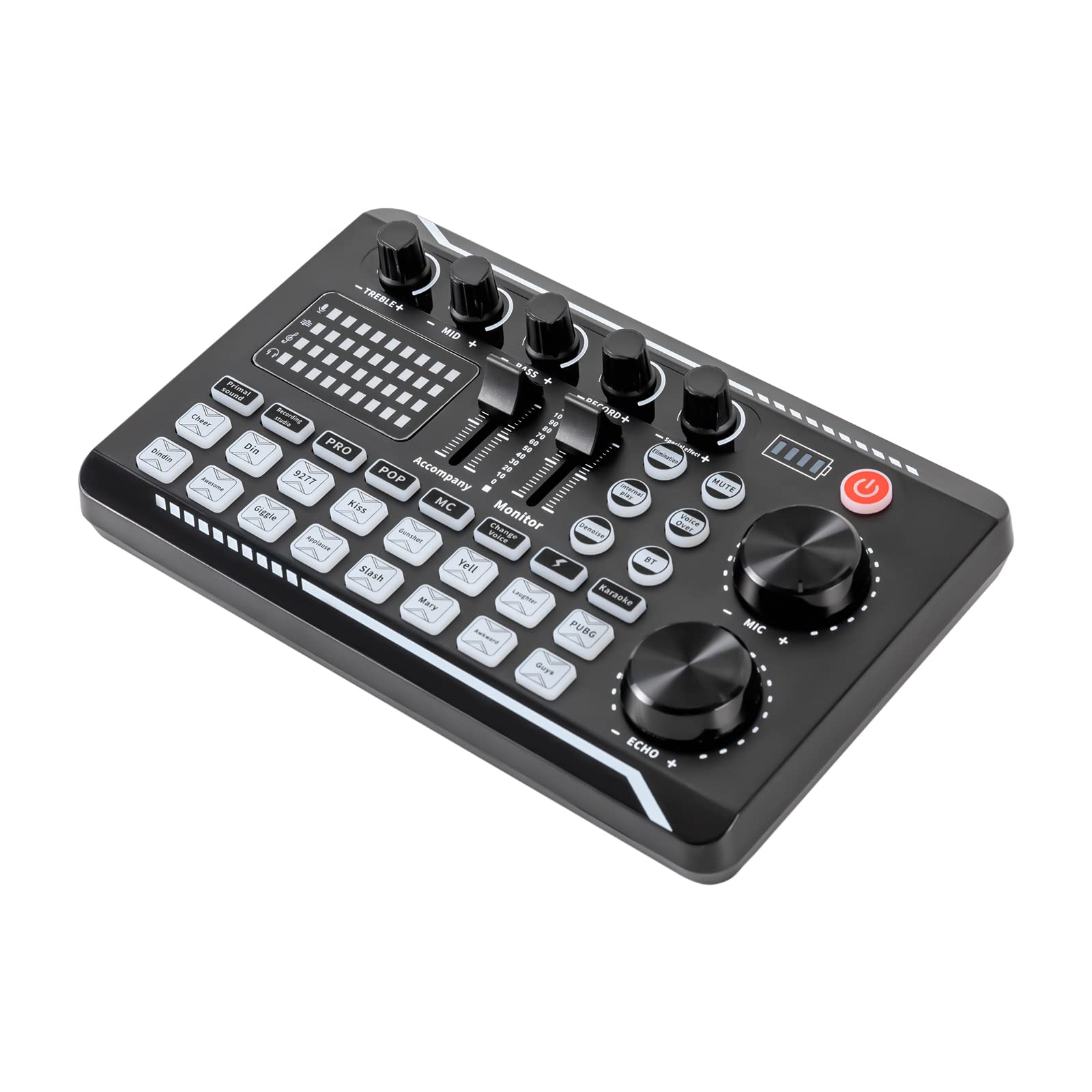 Kondensatormikrofon Bundle Bm-800 Streaming Equipment Mic Kit Ständer Einstellbares Mikrofon Karaoke-Mikrofon für DJ-Konsole für die Aufnahme im Streaming von Podcast-Spielen