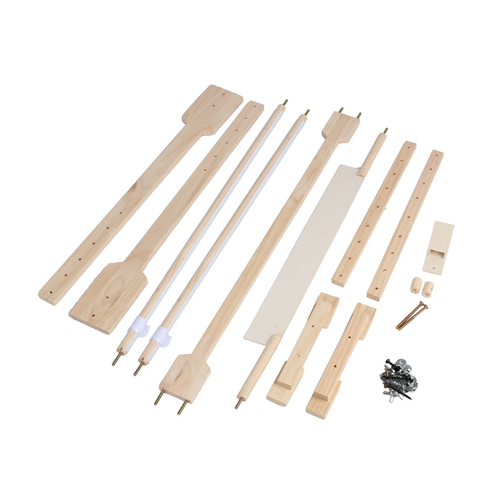 Seidenmalerei Rahmen, Holzrahmen Stickrahmen Eckig Kreuzstich Stickständer Rahmen Set Holz Rahmen Kreuzstich Stickerei Ständer 360 Rotation Kreuzstichrahmen Bodenständer Für Seidenmalerei Handarbeiten