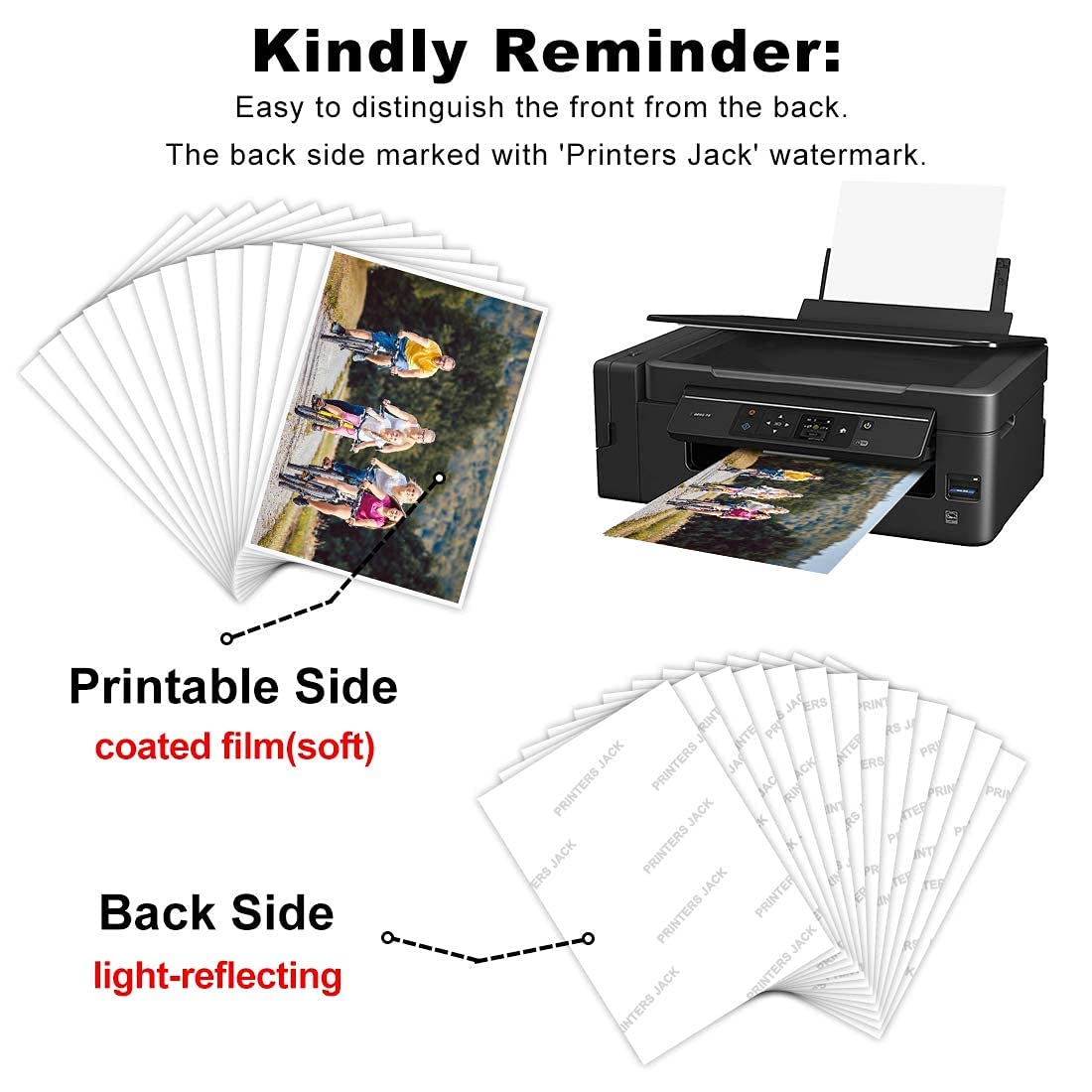 Water Slide Decal Paper Inkjet 20 Sheets A4 Size Premium Water Slide