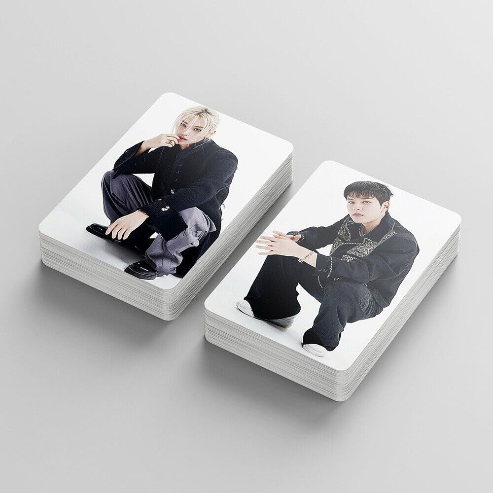 Stray Kids Lomo kartki 54 szt., Kpop Stray Kids Photocard, Lomo Cards, Stray Kids Giant Nowy Album Card Stray Kids Karty Kpop StrayKids fotokartki