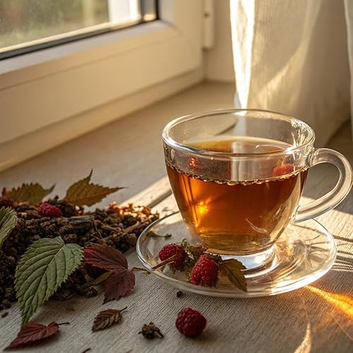 Vista 119 de TeeLux Té de hibisco de limón y jengibre, hierba de limón refrescante con jengibre picante, hibisco agrio, regaliz dulce, sin cafeína, 50