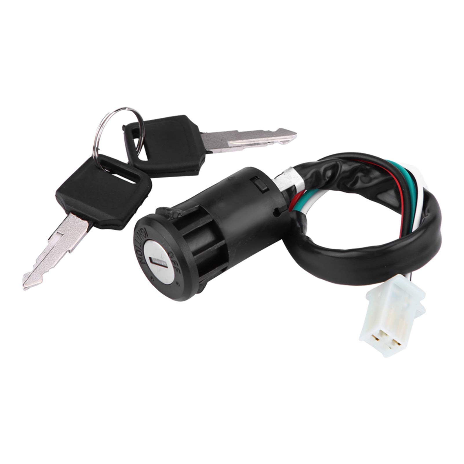 Bobina de encendido CDI, bujía 50 70 90 CDI Conjunto de arnés Kit de cableado ATV Arranque eléctrico QUAD