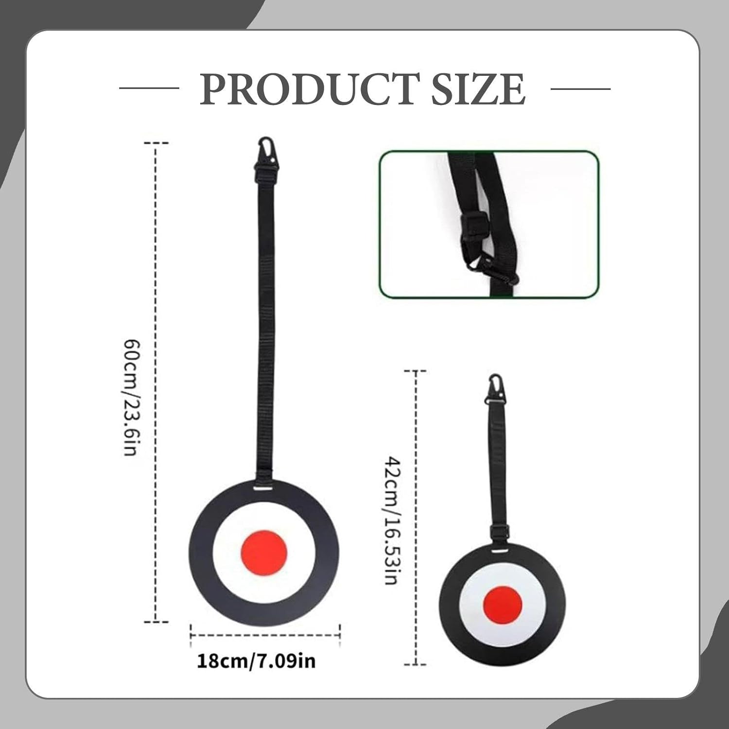 Soccer Goal Target Easy to Attach and Detach Gym Football Training Equipment