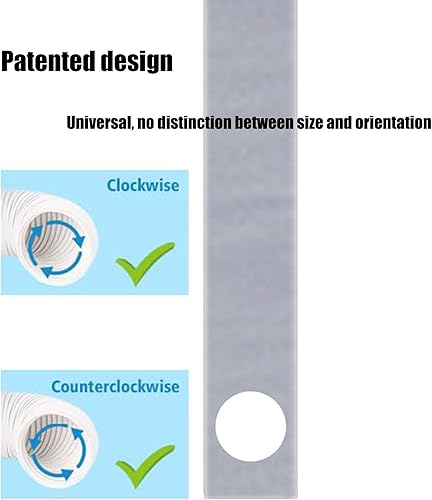Miniatura 5 de Kit de ventilación de aire acondicionado para puerta corredera, sello universal de puerta corredera de balcón para aire acondicionado portátil,