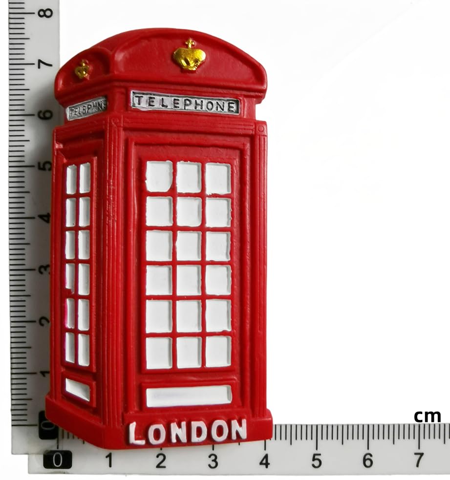 Imán Decorativo Cabina Telefónica Londres miniatura 6