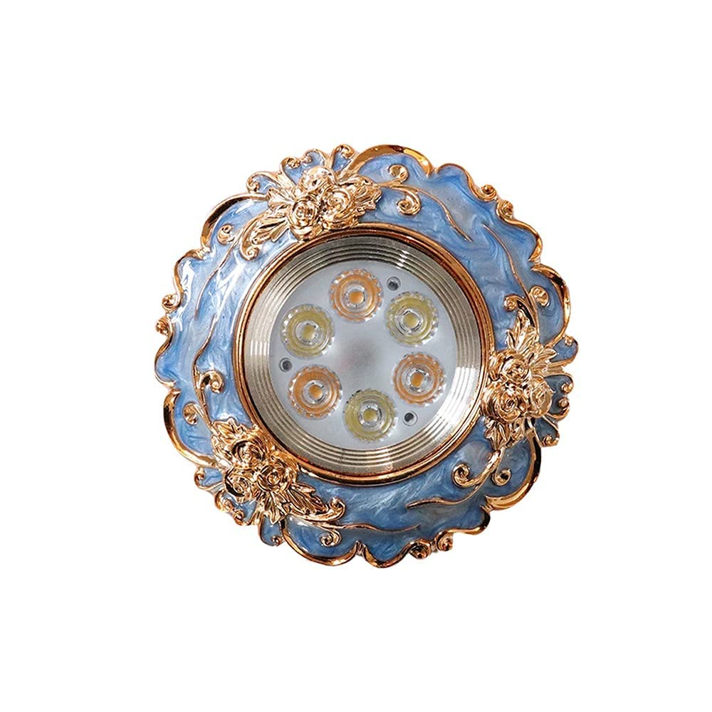 Spotlight LED encastré 3W blanc chaud spot rond ultra-mince