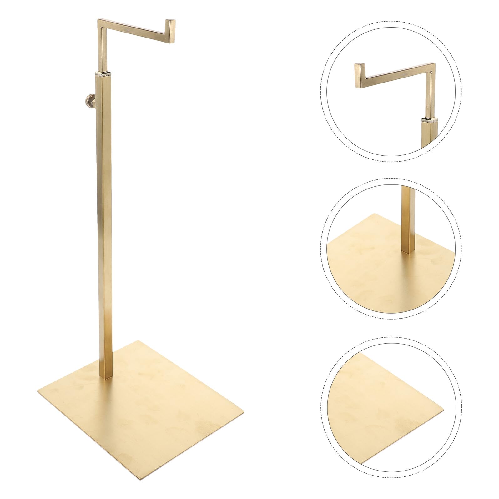 Soporte para Colgar Bolsas Perchero Organizador de Bolsos Multi-funcional de Acero Inoxidable Dorado Varios estilos para Bolso de Hombro en Centro Comercial o Casa