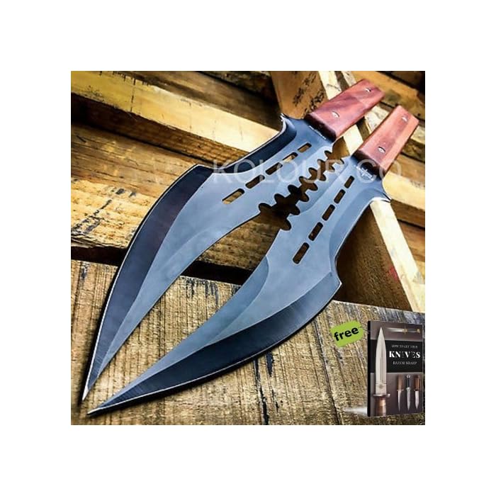 Buy 20" NINJA SAMURAI Full Tang SWORD SET Katana Machete FIXED BLADE