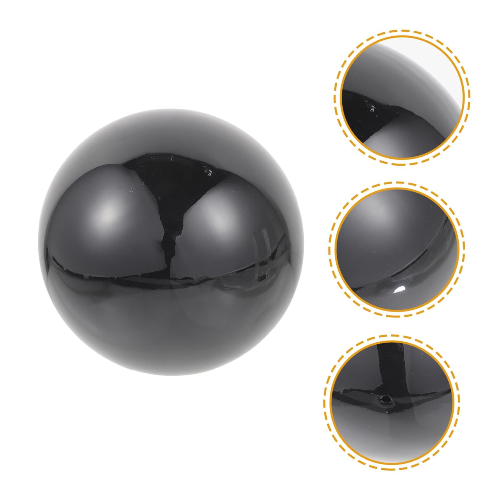 GRIRIW Stainless Steel Reflective Ball Gazing Globe for Outdoor Decorative Metal Garden Ball