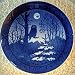 1974 Royal Copenhagen Christmas Plate - Winter Twilight (Owl)