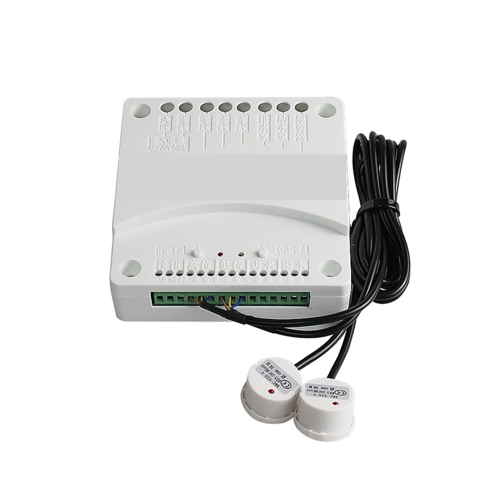 EDEDE Sensor de Nivel de líquido, Controlador de de Suministro de reposición automática de Agua intelinte XKC-C382 Sensor de Nivel de líquido(XKC-C382-2P-2sensors)