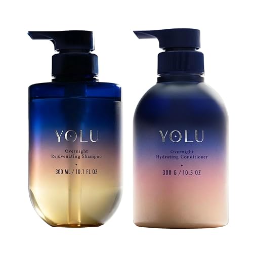 YOLU Night Repair Shampoo and Conditioner Set 10.1 fl oz / 10.5 oz