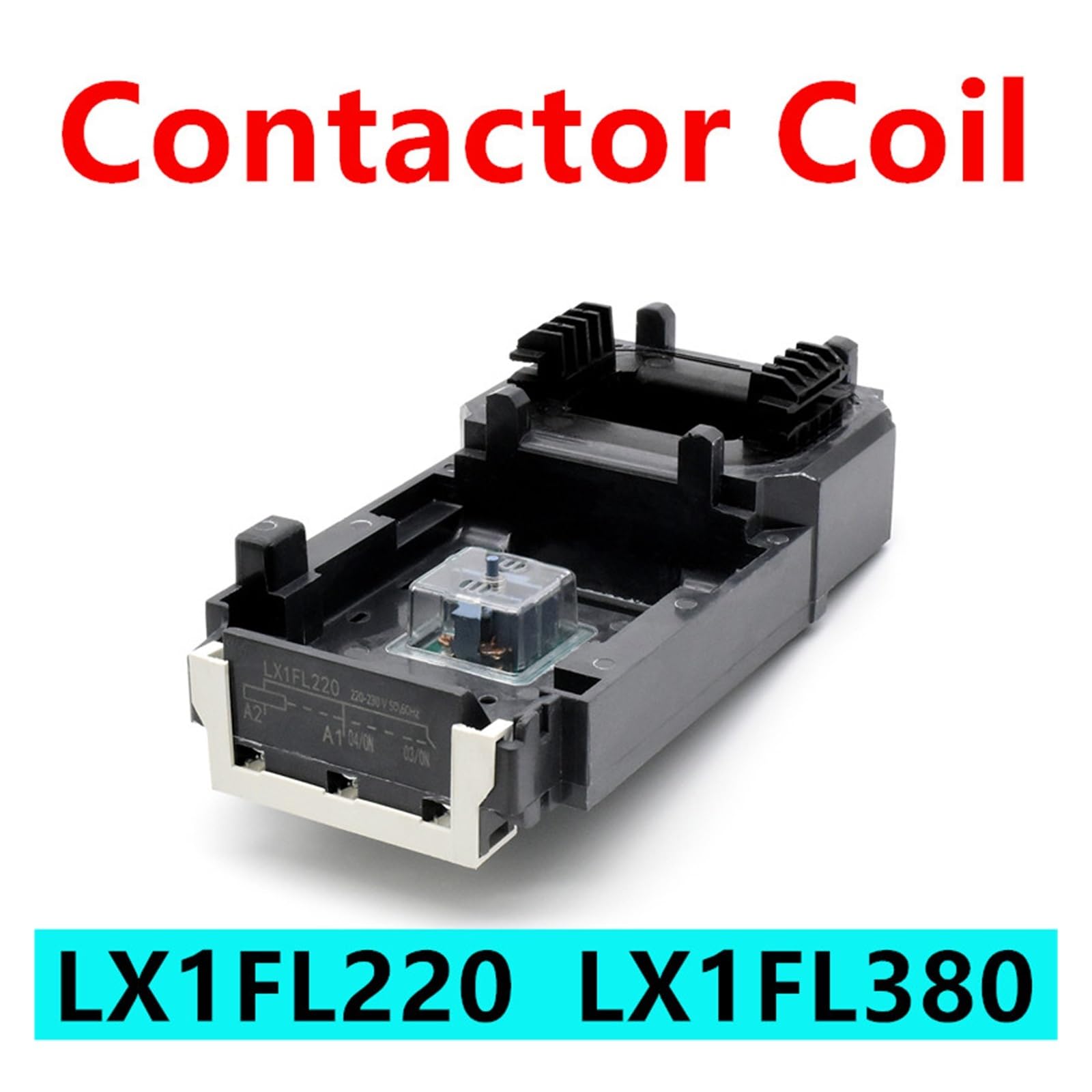 HEXEH LX1FL220 LX1FL380 AC 220 V 380 V 110 V 440 V Schütz Spannung Steuerspule LC1D620 LC1F630 NC2-630 CJX2-F630 LC1 Schütz Spule (Color : LX1FL220 220V)