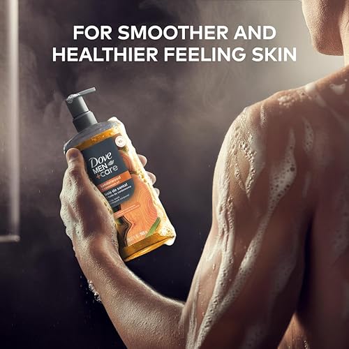 Miniatura 5 de DOVE MEN + CARE Gel de Ducha de Sándalo y Aceite de Cardamomo Gel de Ducha Hidratante a Base de Plantas para Hombres, 26 oz
