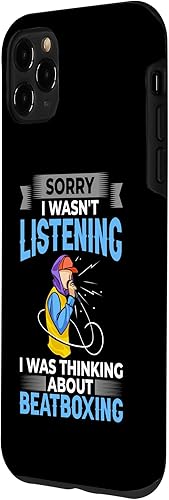 Vista 26 de Funda para iPhone 12/12 Pro Beatboxing Music Funny Beat Sound Effects