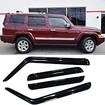 Window Visors Smoke Rain Guards fit 2006-2010 Jeep Commander 94117