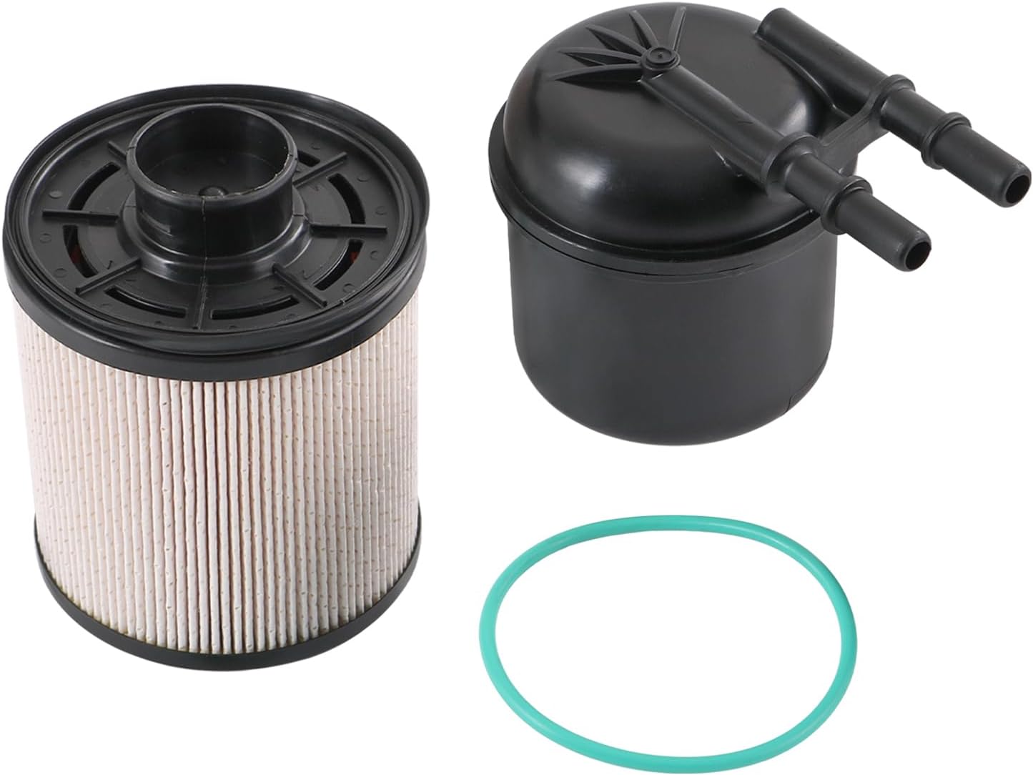 Fuel Filter Element 6.7 Power stroke replacement for 2017 2018 2019 2020 2021 2022 2023 Ford F-250 F-350 F-450 F-550 Super Duty 6.7L Power stroke FD-4624 FD-4625 HC3Z-9N184-B HC3Z-9N184-C