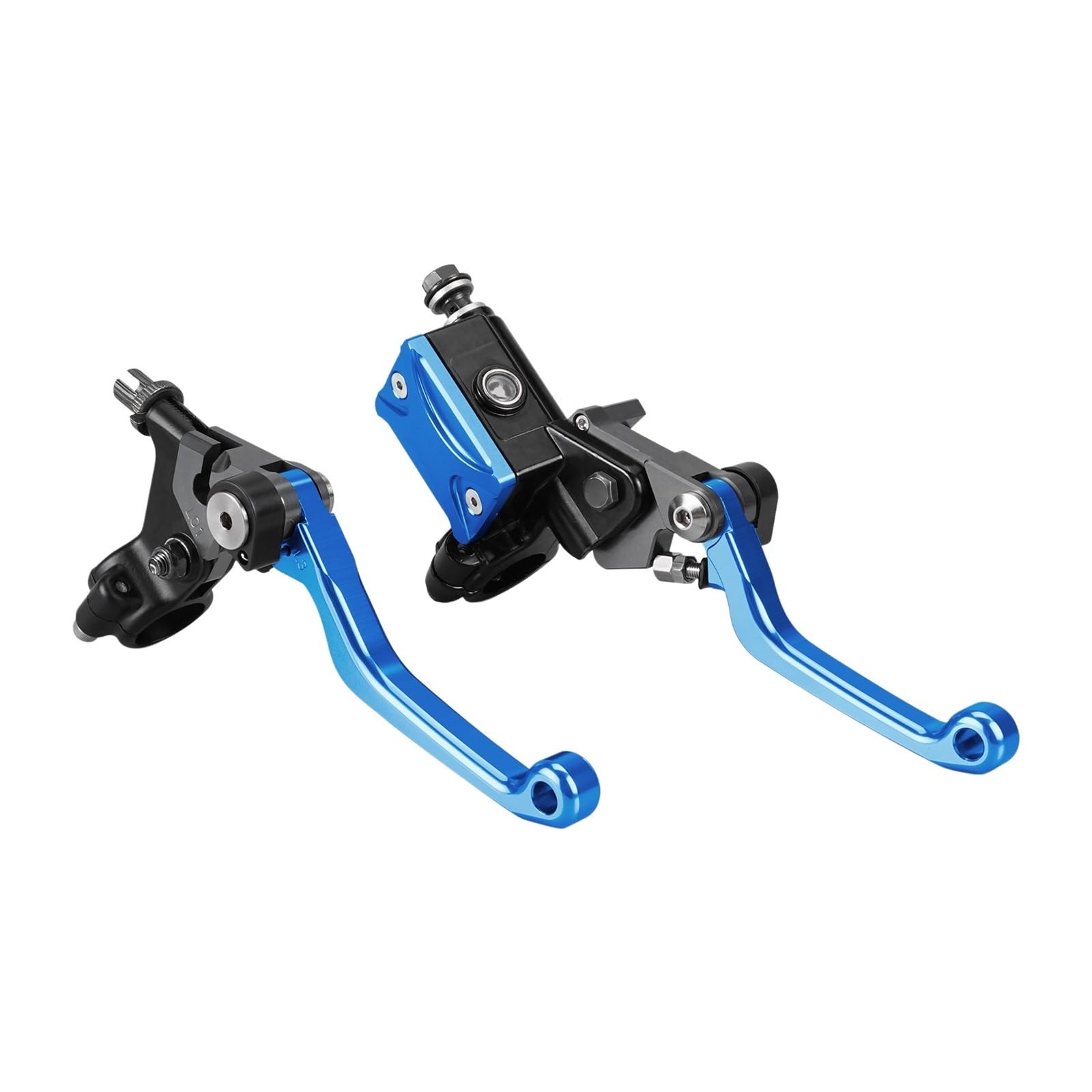 Gwearu Blue Clutch Lever For Drz400s Drz400sm Rmz250 Rmz450 Rm 85 125 250 Rmx 250S 450Z Dr 250R 7/8" Hydraulic Brake & Cable Clutch Lever
