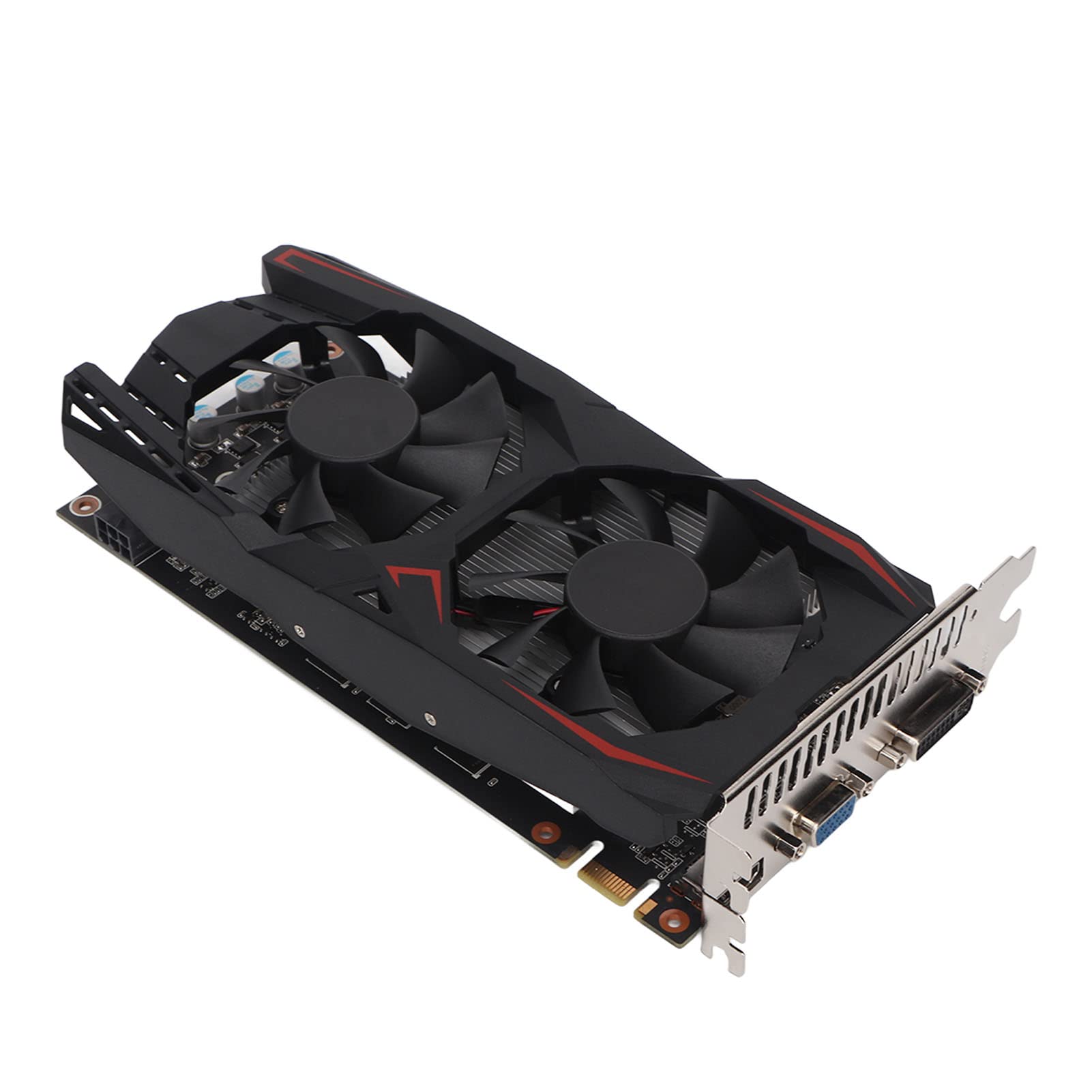VBESTLIFE Tarjeta Gráfica GTX550Ti, 3GB 192Bit GDDR5 3400MHZ Tarjeta Gráfica para Juegos de Computadora de Escritorio, PCI Express 2.0, Ventilador de Refrigeración Dual